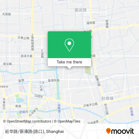 崧华路/新康路(路口) map