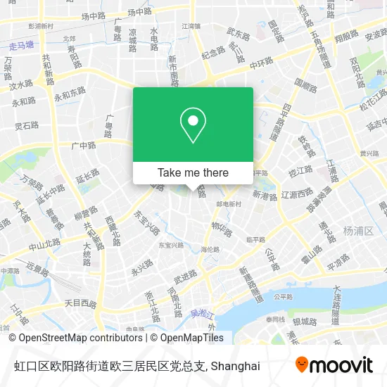 虹口区欧阳路街道欧三居民区党总支 map