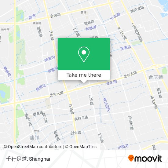 千行足道 map