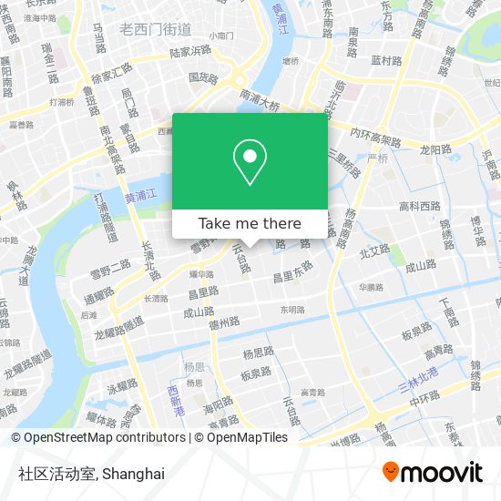 社区活动室 map
