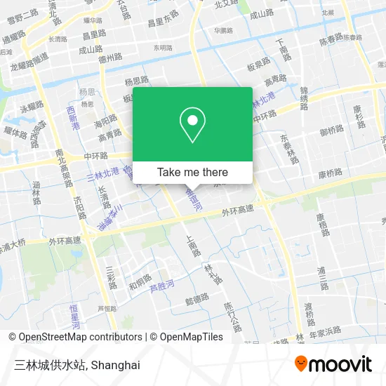 三林城供水站 map