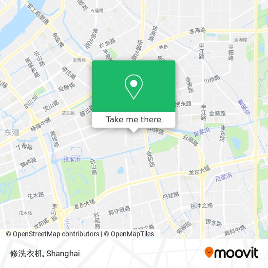 修洗衣机 map