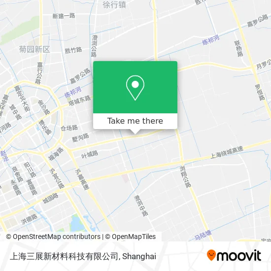 上海三展新材料科技有限公司 map