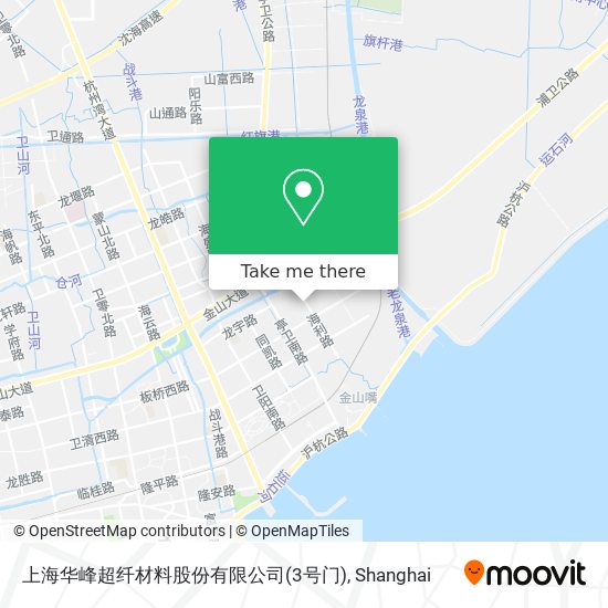 上海华峰超纤材料股份有限公司(3号门) map