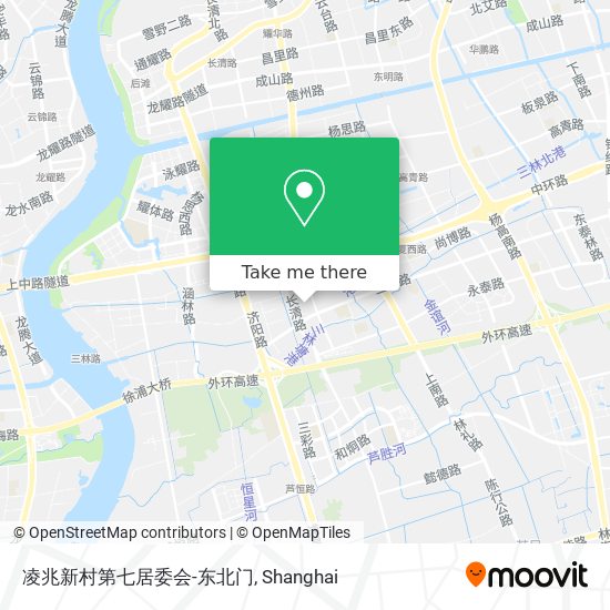凌兆新村第七居委会-东北门 map