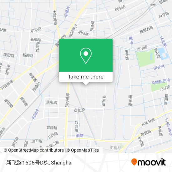 新飞路1505号D栋 map