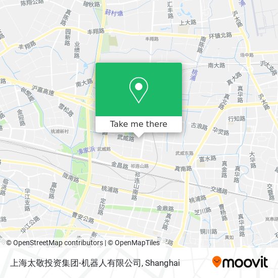 上海太敬投资集团-机器人有限公司 map