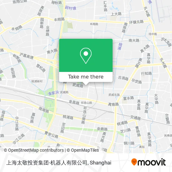 上海太敬投资集团-机器人有限公司 map