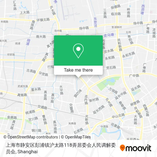 上海市静安区彭浦镇沪太路118弄居委会人民调解委员会 map