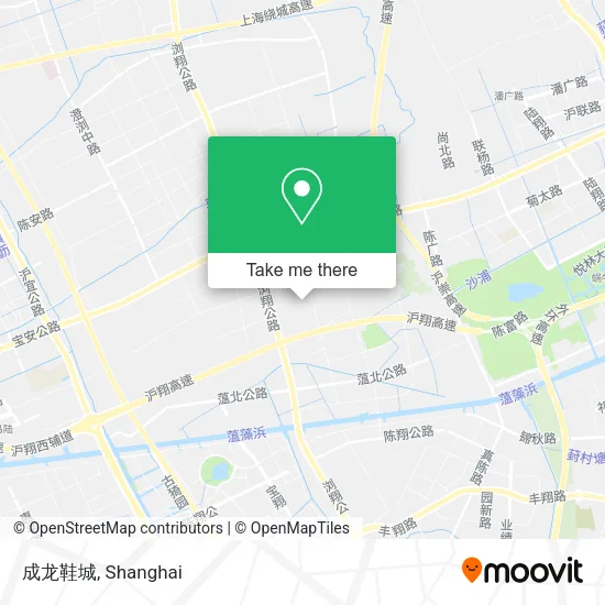 成龙鞋城 map
