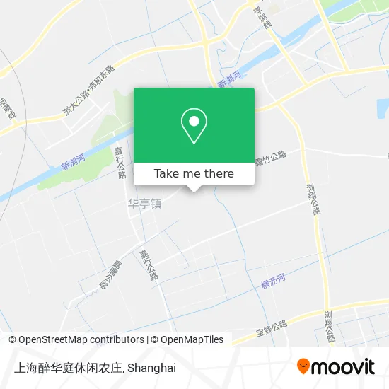 上海醉华庭休闲农庄 map