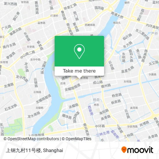 上钢九村11号楼 map