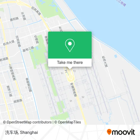 洗车场 map