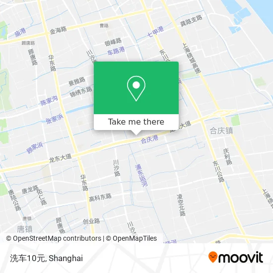 洗车10元 map
