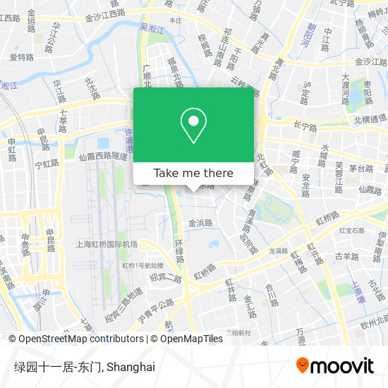 绿园十一居-东门 map