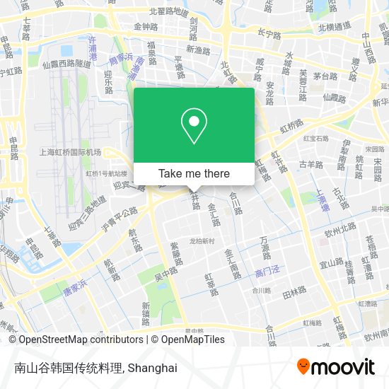 南山谷韩国传统料理 map