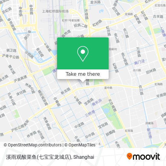 溪雨观酸菜鱼(七宝宝龙城店) map