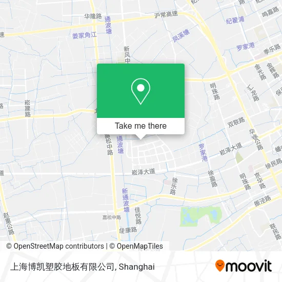 上海博凯塑胶地板有限公司 map