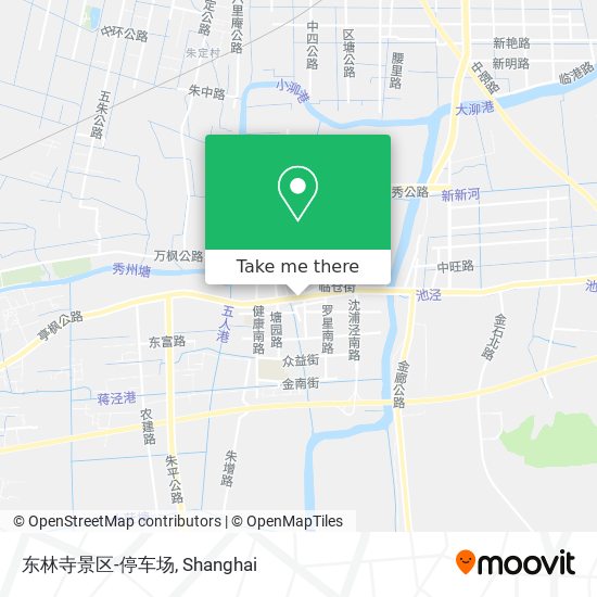 东林寺景区-停车场 map