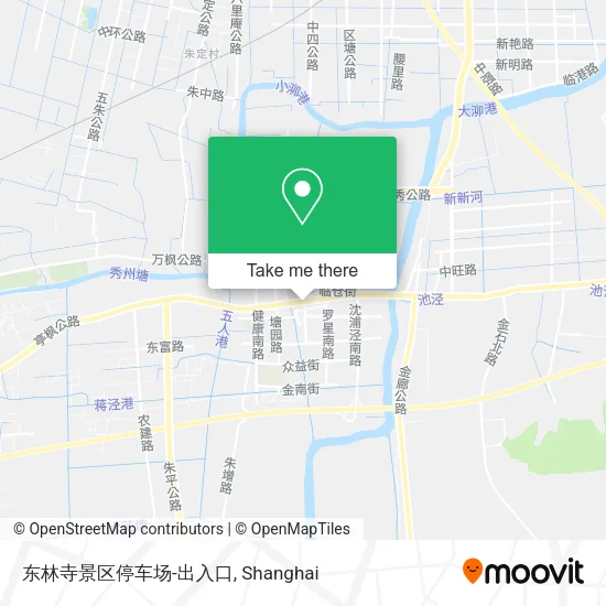 东林寺景区停车场-出入口 map