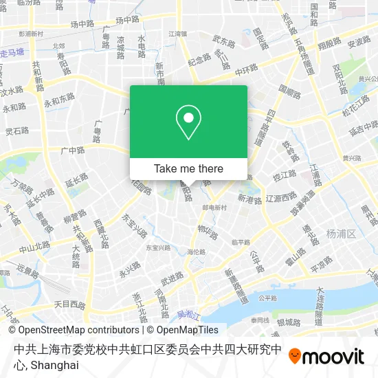 中共上海市委党校中共虹口区委员会中共四大研究中心 map