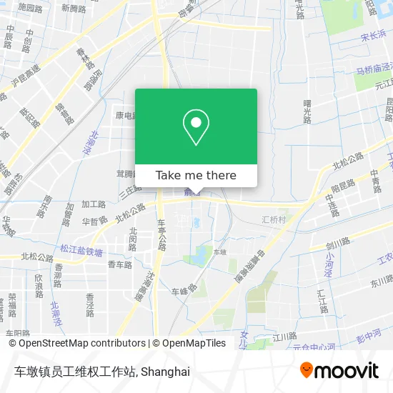 车墩镇员工维权工作站 map