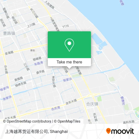 上海越苒货运有限公司 map