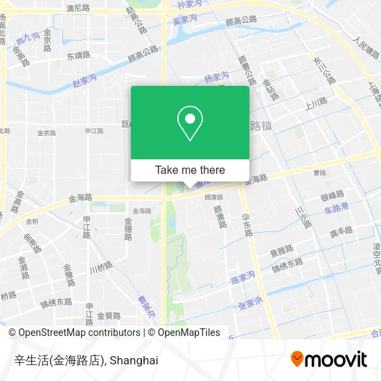辛生活(金海路店) map