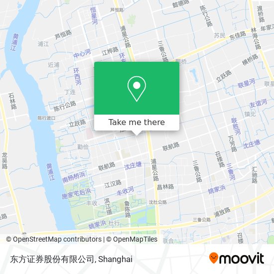 东方证券股份有限公司 map