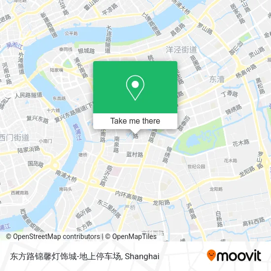 东方路锦馨灯饰城-地上停车场 map