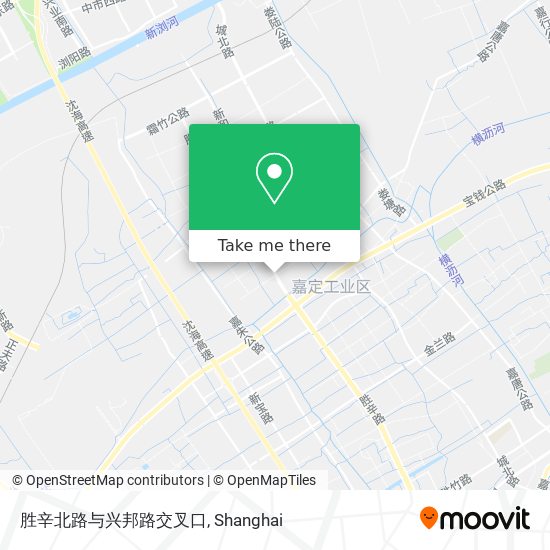 胜辛北路与兴邦路交叉口 map