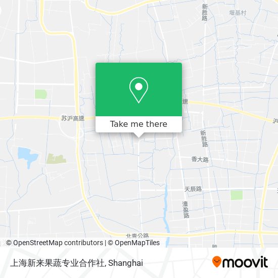 上海新来果蔬专业合作社 map