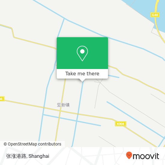 张涨港路 map