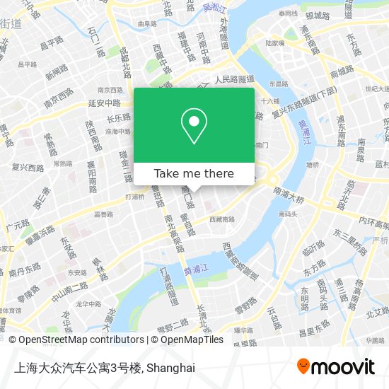 上海大众汽车公寓3号楼 map