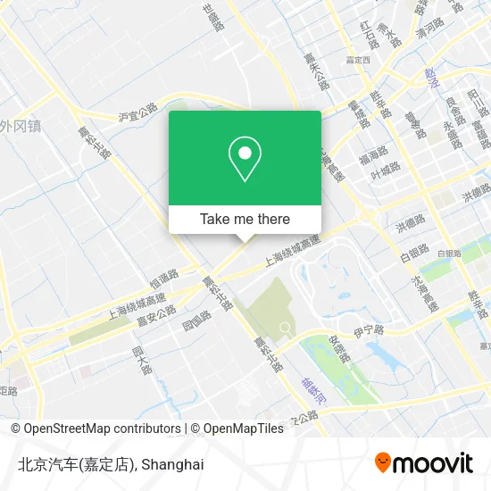 北京汽车(嘉定店) map