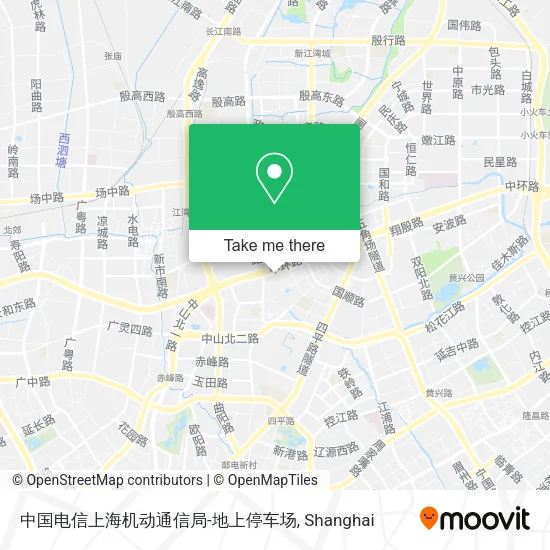 中国电信上海机动通信局-地上停车场 map