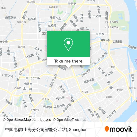 中国电信(上海分公司智能公话站) map