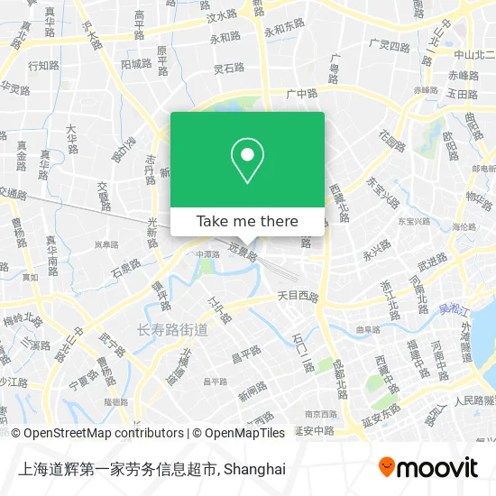 上海道辉第一家劳务信息超市 map