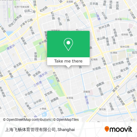 上海飞畅体育管理有限公司 map