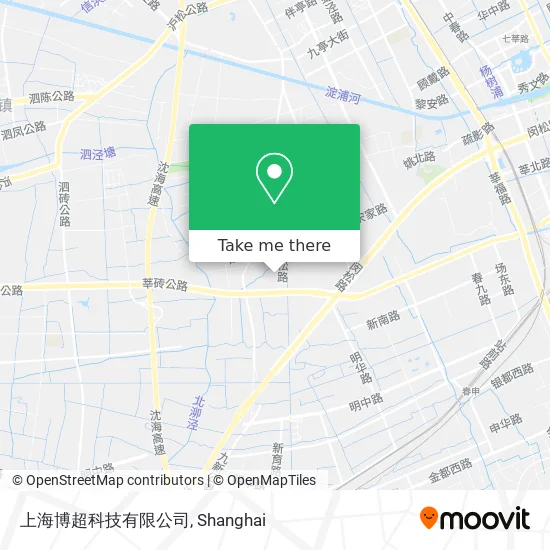 上海博超科技有限公司 map