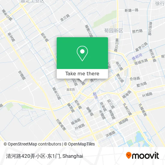 清河路420弄小区-东1门 map