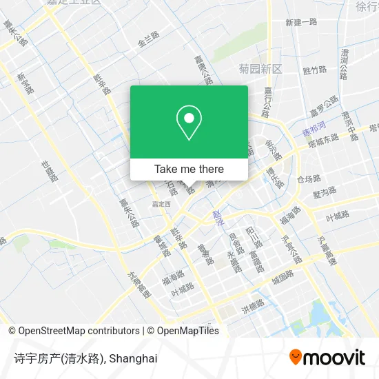 诗宇房产(清水路) map