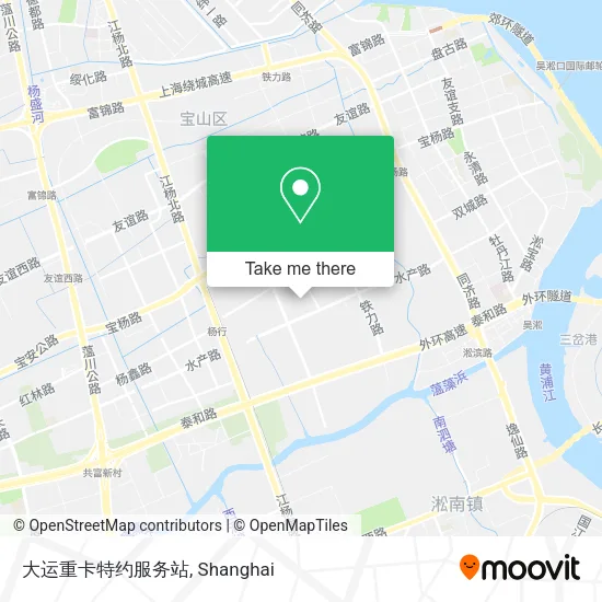大运重卡特约服务站 map