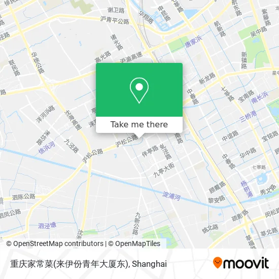 重庆家常菜(来伊份青年大厦东) map