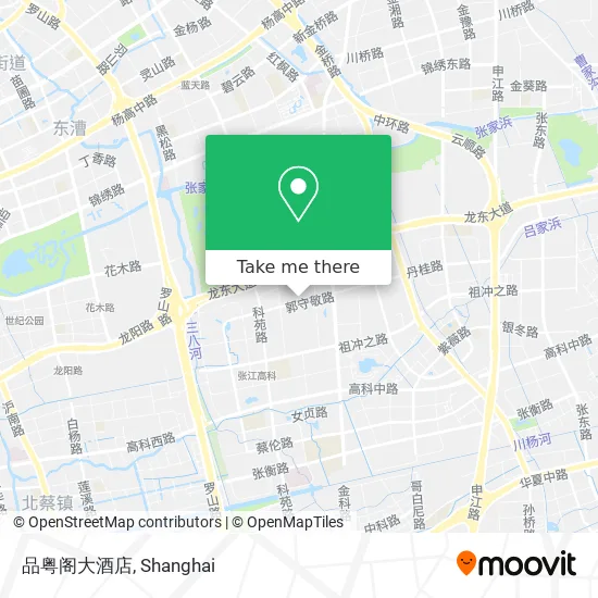 品粤阁大酒店 map