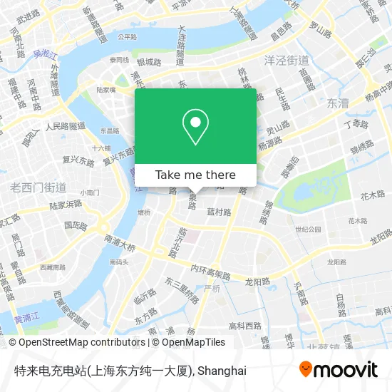 特来电充电站(上海东方纯一大厦) map