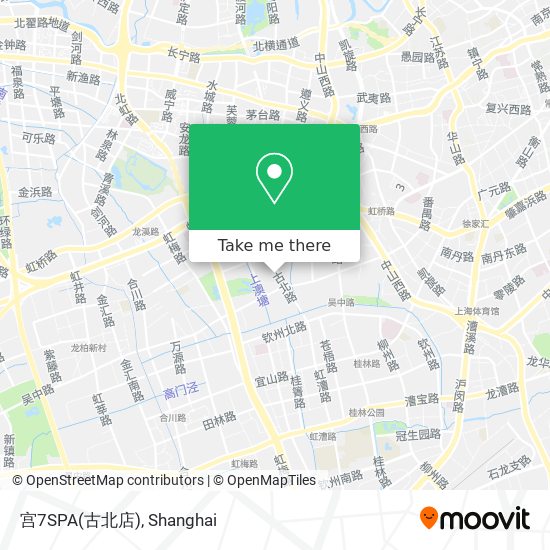 宫7SPA(古北店) map
