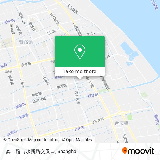 龚丰路与永新路交叉口 map