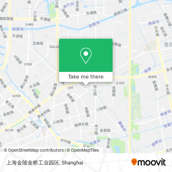上海金陵金桥工业园区 map