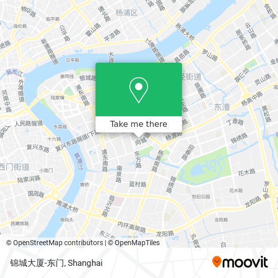 锦城大厦-东门 map